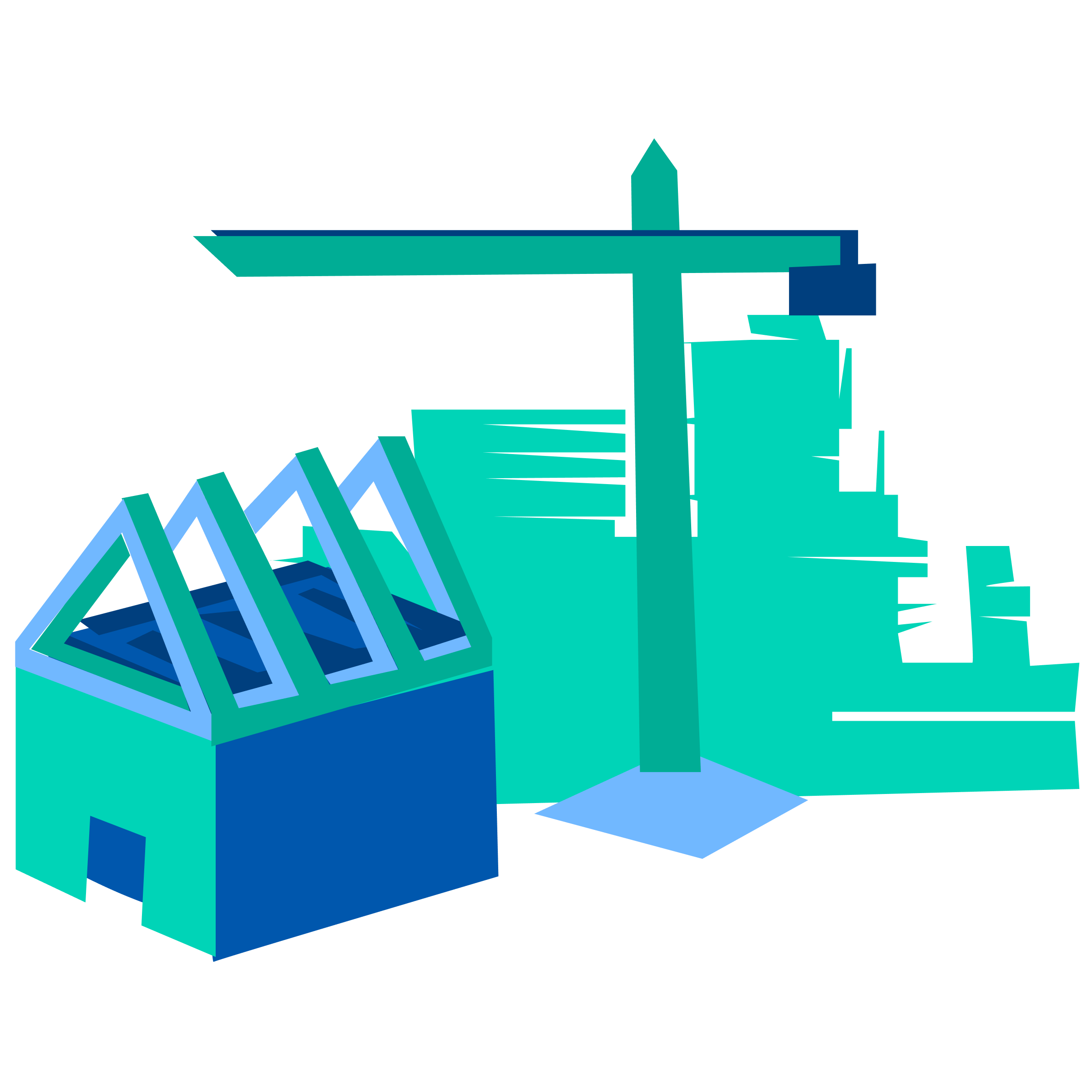 Baustelle Illustration